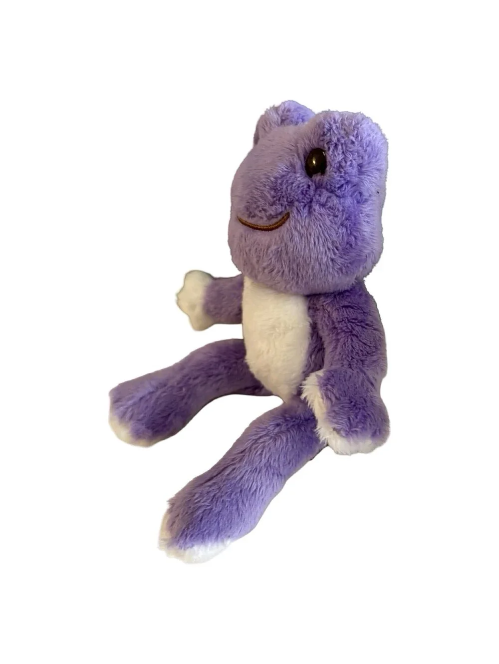 Nakajima Pickles the Frog Asagao Plush Toy Stuffed Animal 12cm Japan